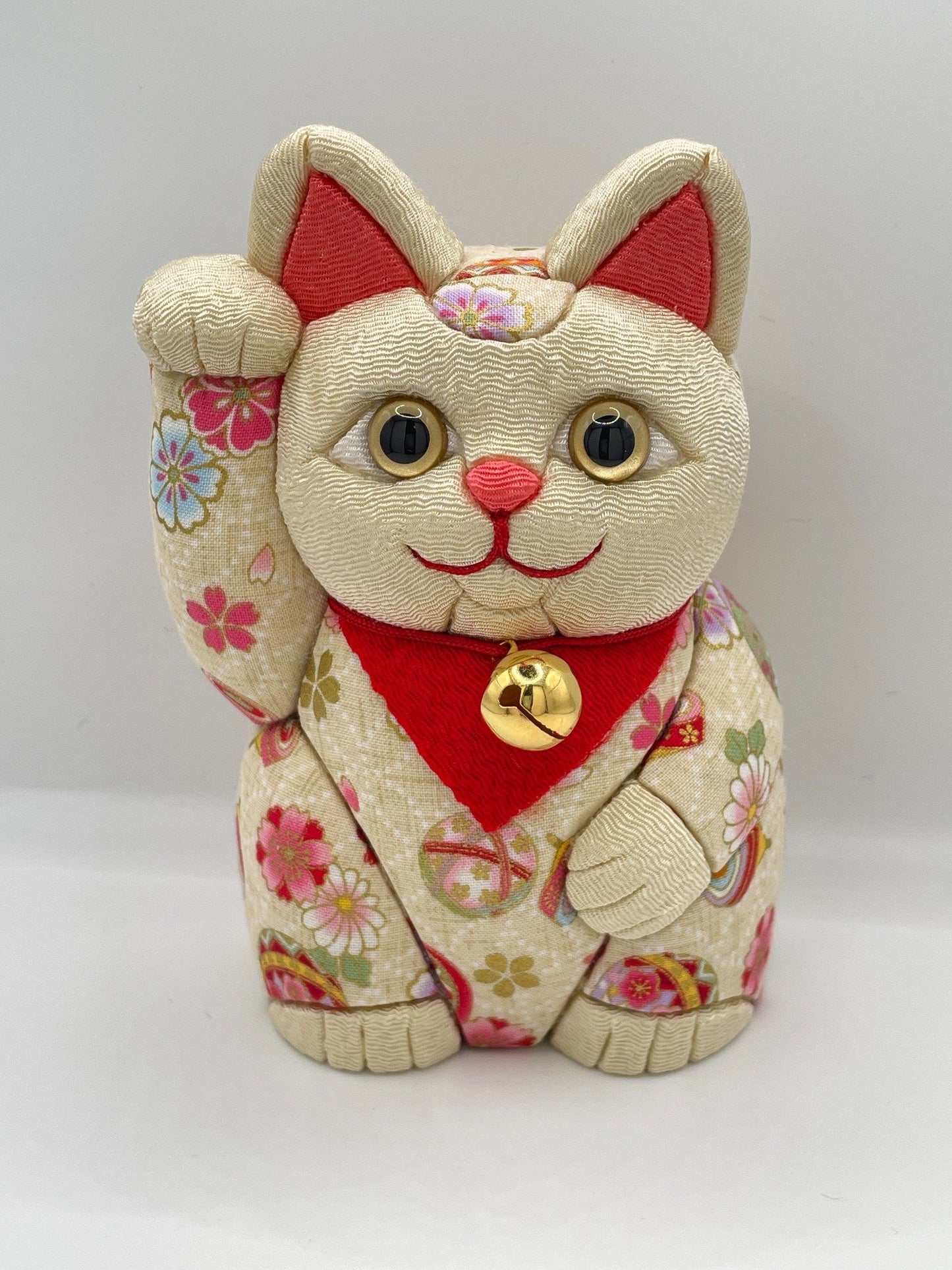 Kameya Japan Tradition - Edo Kimekomi Doll - Maneki Neko