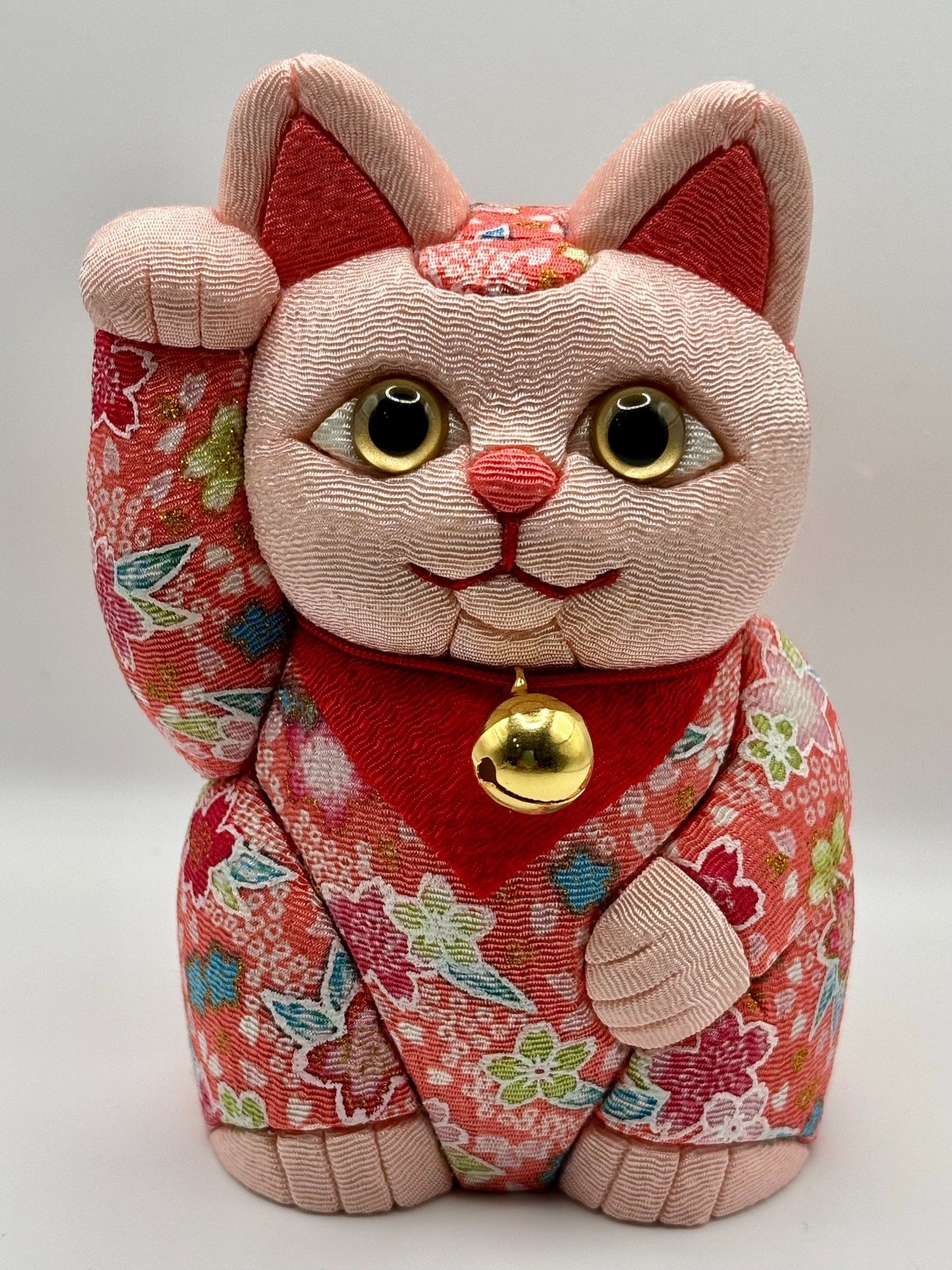 Kameya Japan Tradition - Edo Kimekomi Doll - Maneki Neko