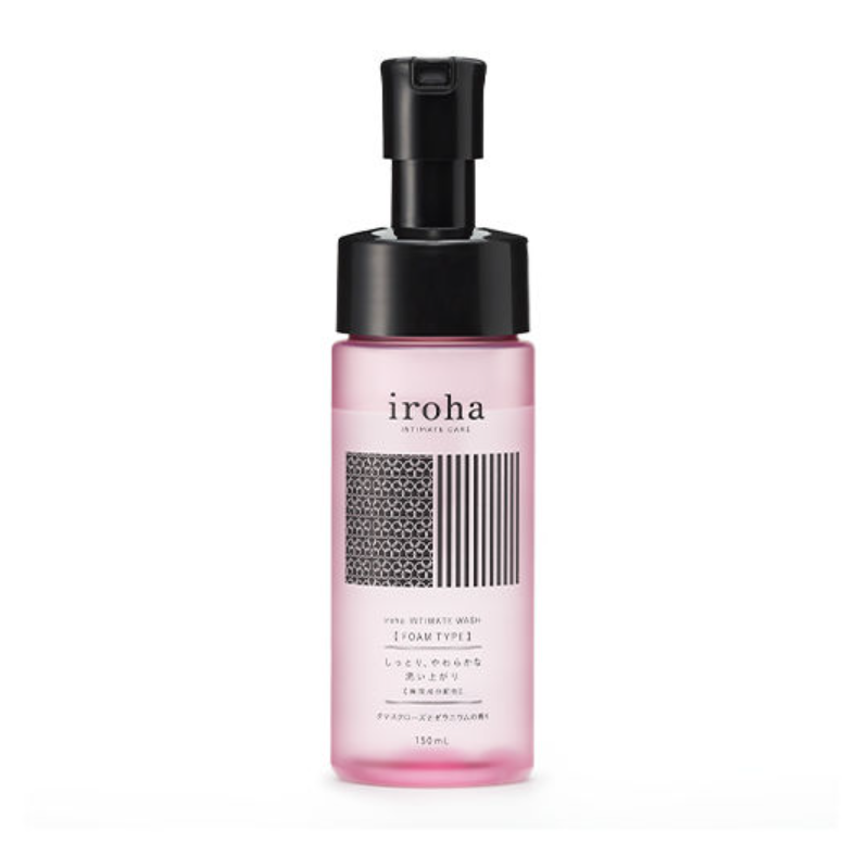 iroha Damask Rose and Geranium Foaming Intimate Wash