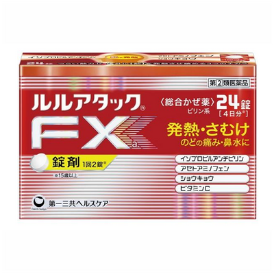 Daiichi Sankyo Lulu Attack FXa Comprehensive Cold Medicine