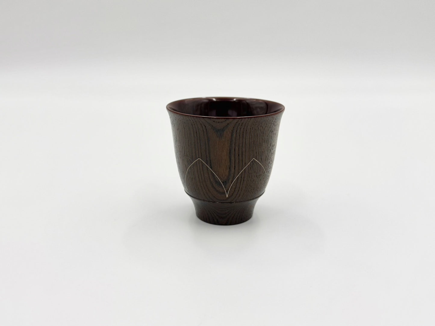 Kameya Japan Tradition - Kurogaki Wood Sake Set and Zelkova Bowl by Living National Treasure Ryozo Kawakita
