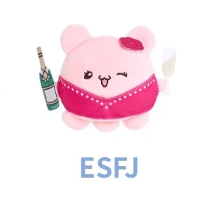 Takara Tomy Loveez x 16 TYPE MATE MBTI Plush