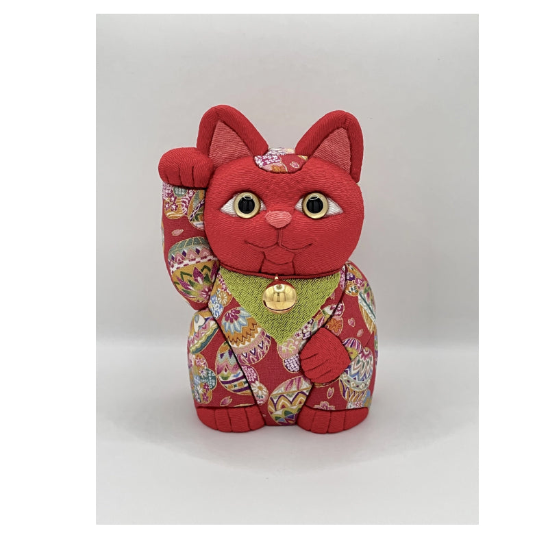 Kameya Japan Tradition - Edo Kimekomi Doll - Maneki Neko