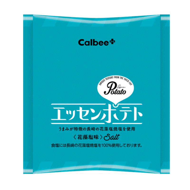 Essen Potatoes with Seaweed and Salt Flavor (17g x 4 bags)