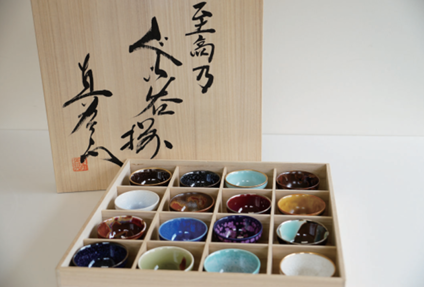 Kameya Japan Tradition - Colorful Sake Cup (16 Variations)