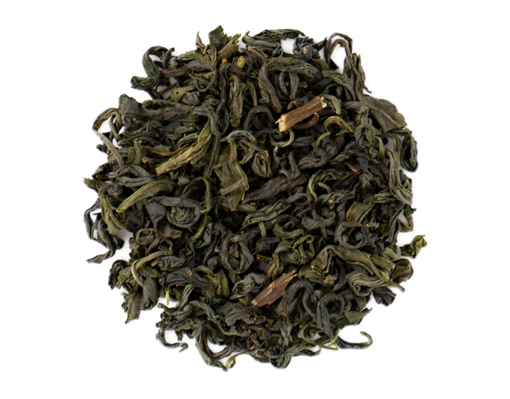 Kimikura White Peach Kamairicha Green Tea