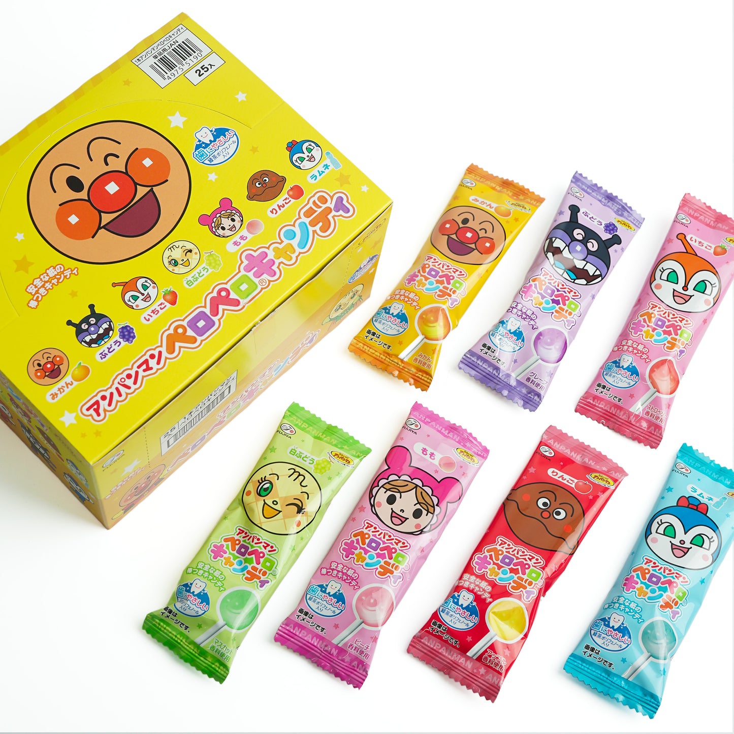 Fujiya Anpanman Lollipops