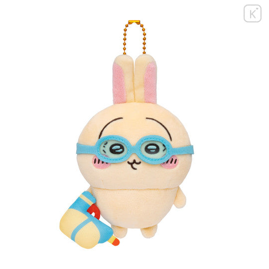 Chiikawa Goggles Usagi Plush Keychain