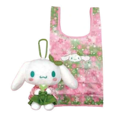 Sanrio Plush Eco Bag Matcha Kimono