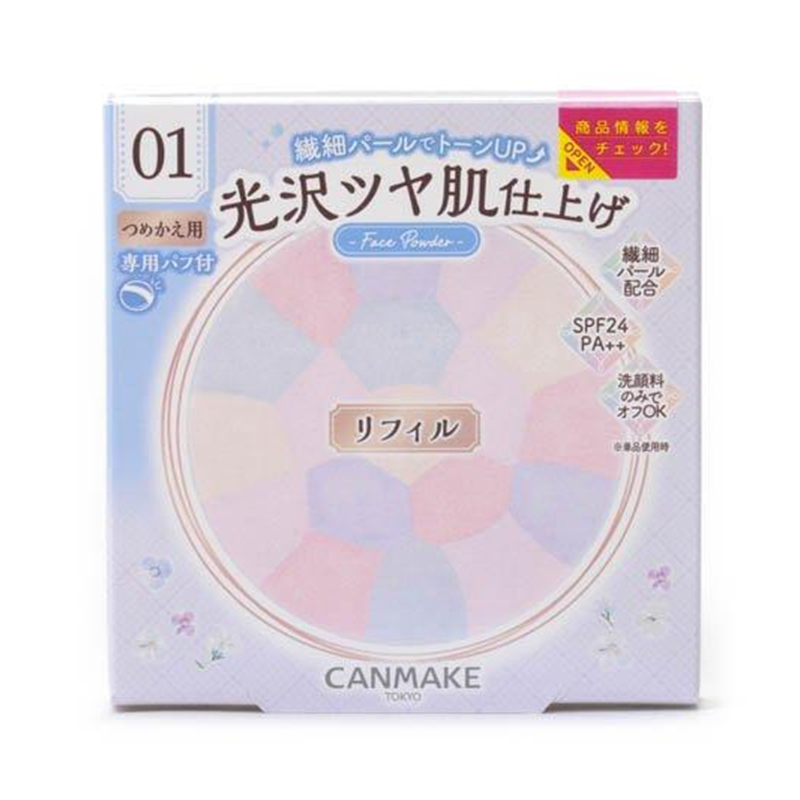 Canmake Illuminating Finish Powder Abloom (01) (Refill)