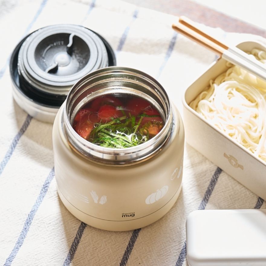 AKOMEYA TOKYO Thermo Mug Ivory