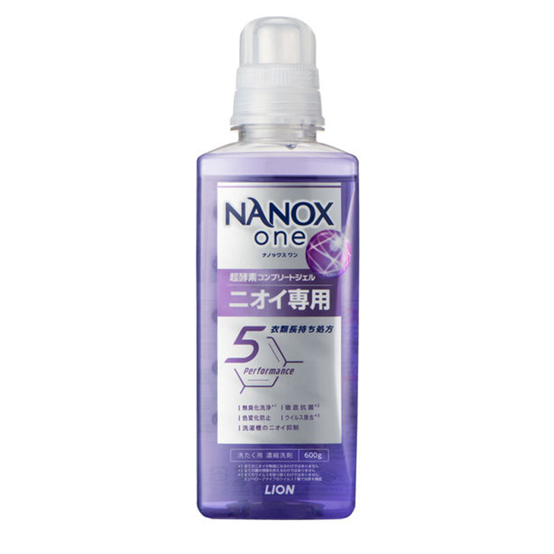 LION NANOX ONE Odor Removal Laundry Detergent