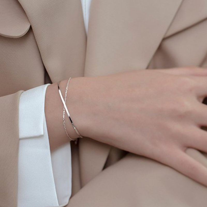 LUPIS Metal Wire Chain Bracelet v1397