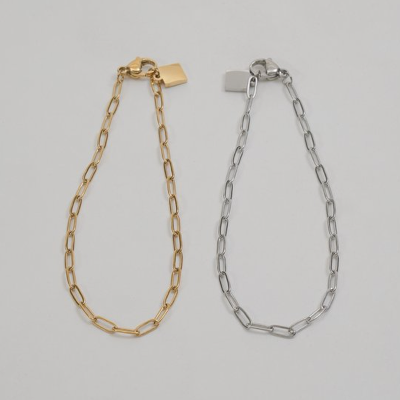 LUPIS 316L Square Pendant Bracelet ST0091
