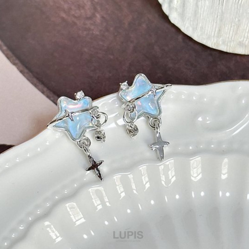 Lupis Galaxy Stud Earrings