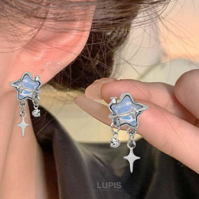 Lupis Galaxy Stud Earrings