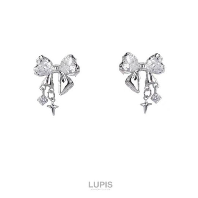 Lupis Shining Ribbon Earrings