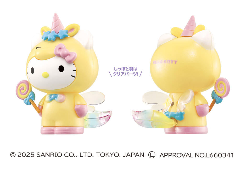 SANRIO Unicorn Party Figures – HELLO KITTY/Cinnamoroll
