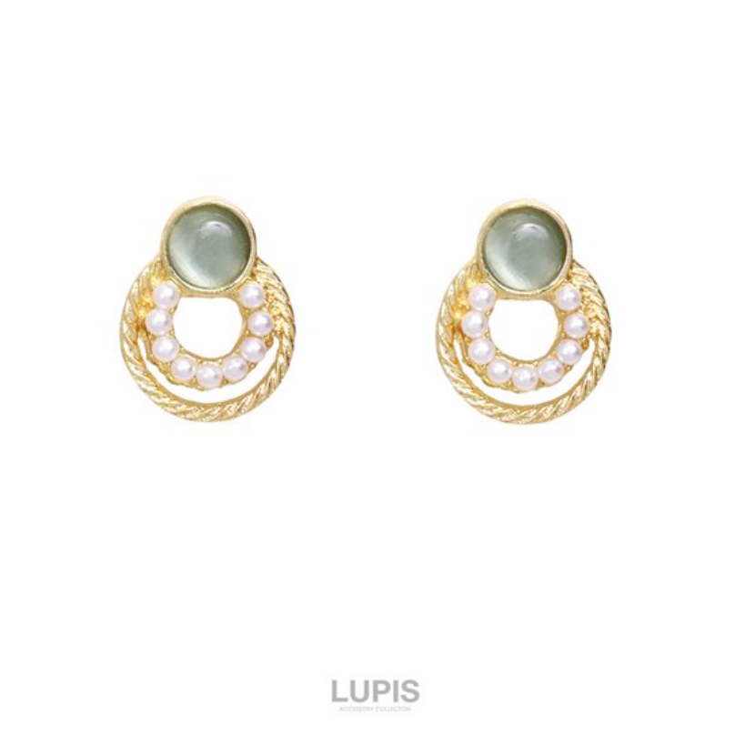 Elegant Round Earrings