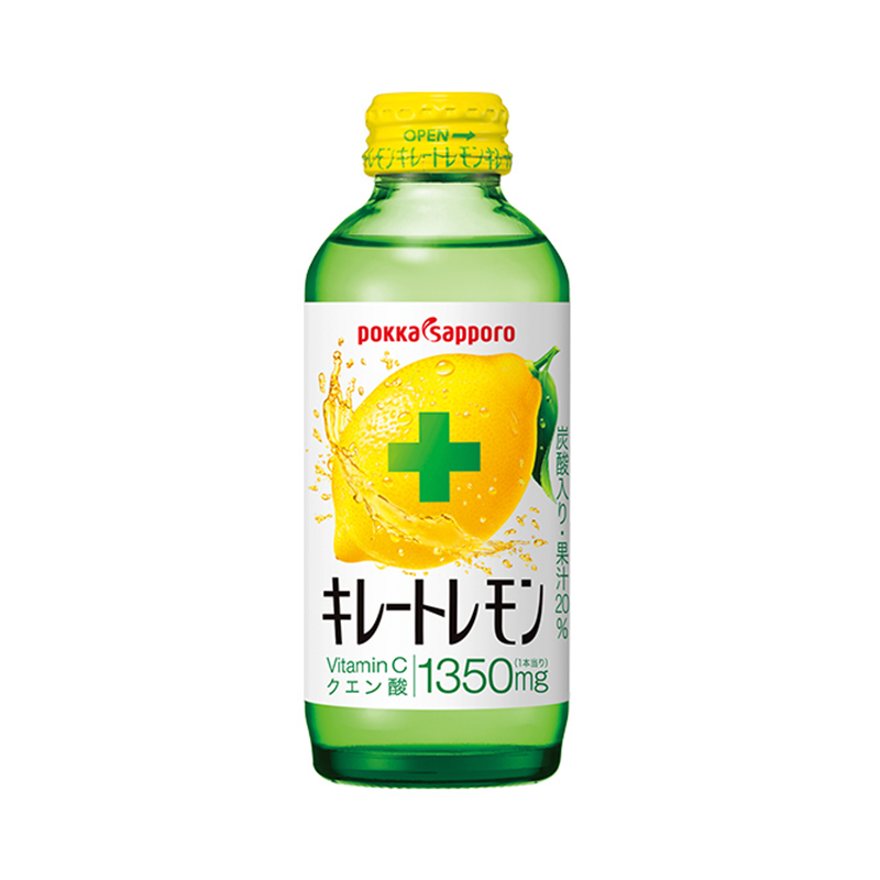 Pokka Sapporo Kireto Lemon Vitamin C and Citric Acid Drink (155 ml)