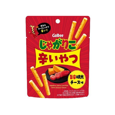 Jagarico Karai Yatsu Potato Sticks (Wasabi and Soy Sauce/Spicy Cod Roe and Cheese)