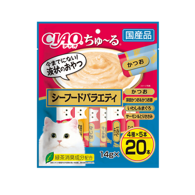 Chao Chu-ru Seafood Mix Cat Treat