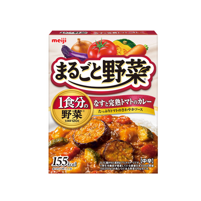 Meiji Whole Vegetable Eggplant and Ripe Tomato Curry