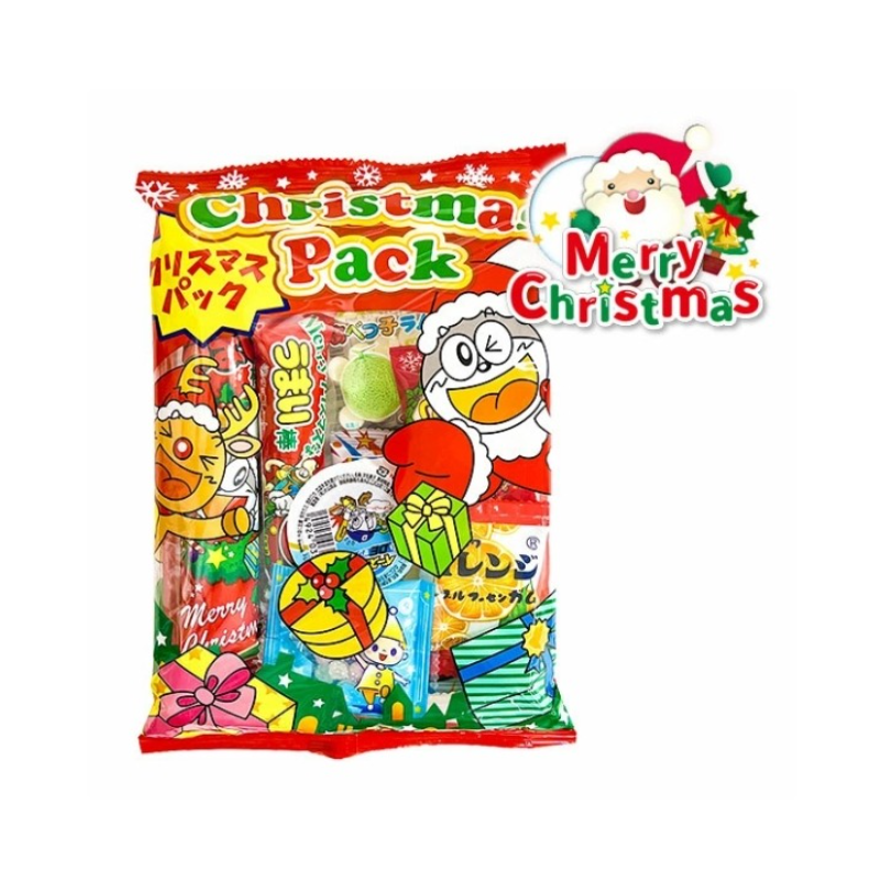 Yaokin Christmas Mall Pack Umaibo Rice Cracker and Candy Set