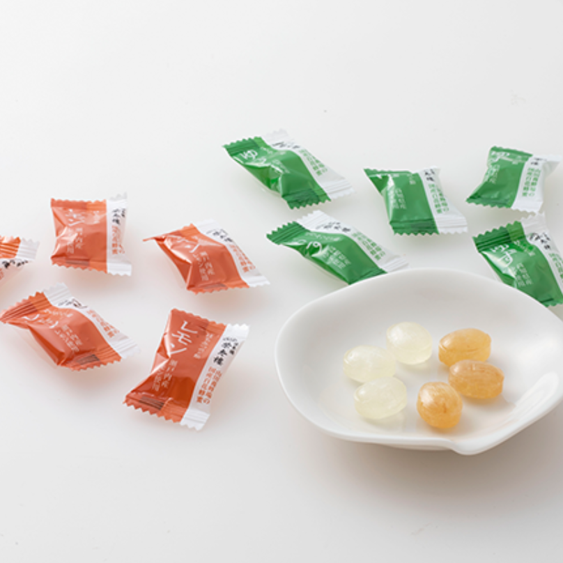 Eitaro Confectionery Yuzu and Lemon Honey Lozenge Candy