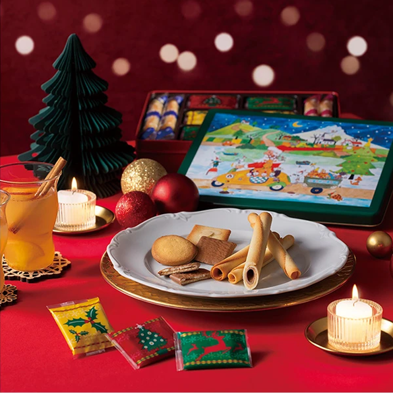 Yoku Moku Christmas Holiday Seasonal Cookie Assortment (30)