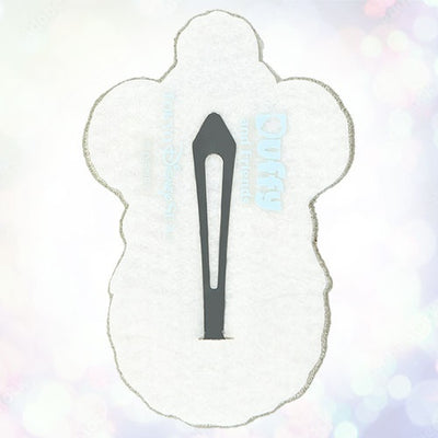 Disney Duffy & Friends Secret of a Snowy Day Duffy Bear Snowman Plush Hair Clip