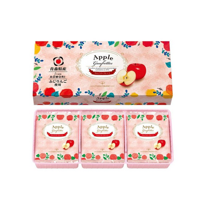 Tokyo Fugetsudo Apple Gaufrette Cream Wafer Cookies