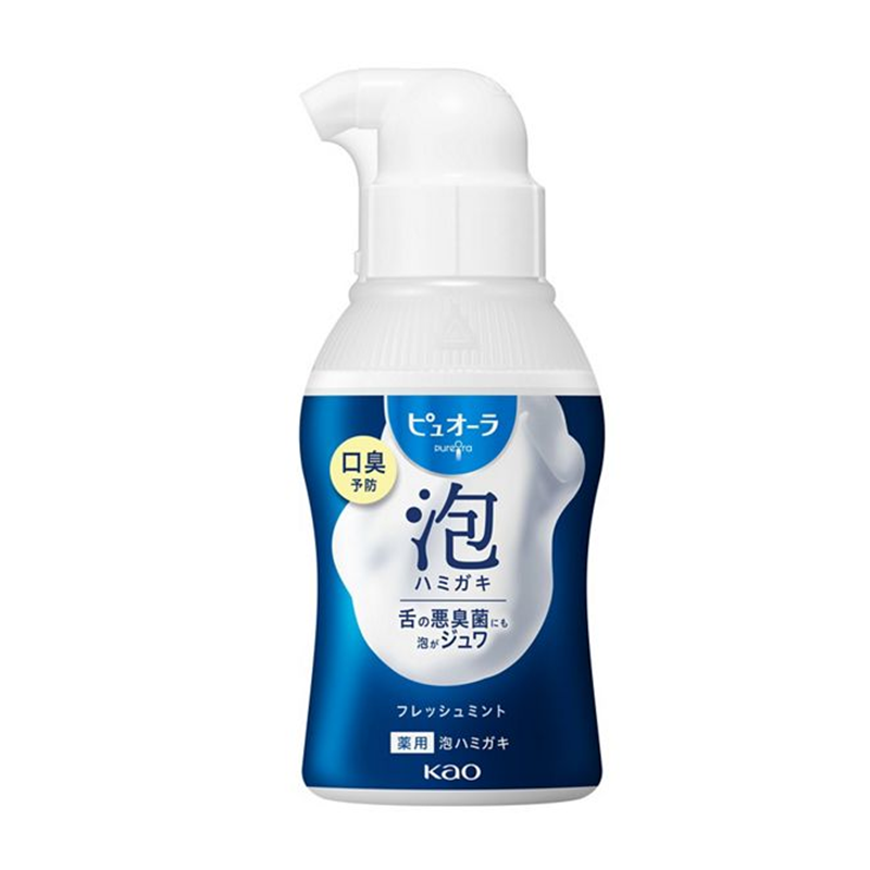 KAO PurOra Fresh Mint Foaming Toothpaste