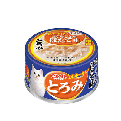 CIAO Toromi Milky Type Cat Food (Tuna & Chicken Fillet with Scallop Flavor)
