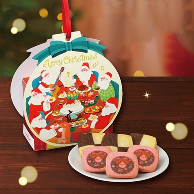 Ginza Cozy Corner Christmas Santa & Reindeer Cookies