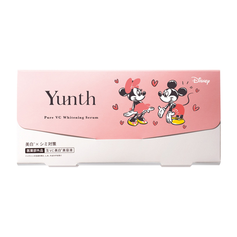 Yunth Fresh Vitamin C Whitening Serum – Mickey & Minnie Collaboration (1g × 28 Sachets)
