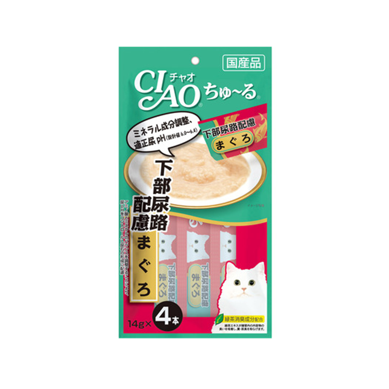 Inaba CIAO Churu Kidney Care Maguro Tuna Flavored Cat Treats