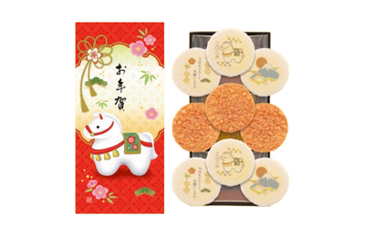 Keishindo New Year Shrimp Rice Crackers