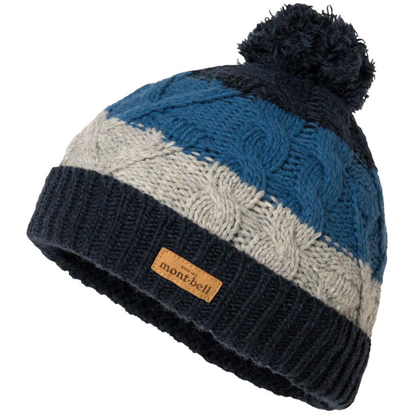 PREORDER montbell Kids' Cable Knit Watch Cap