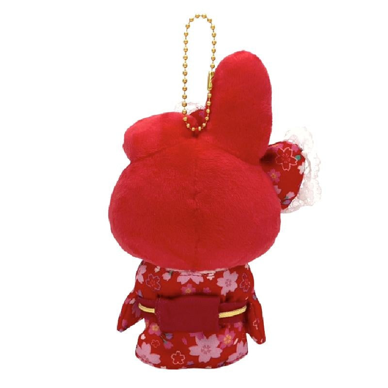 Sanrio Sakura Kimono My Melody Plush Keychain