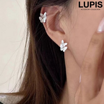 Lupis Simple Butterfly Earrings
