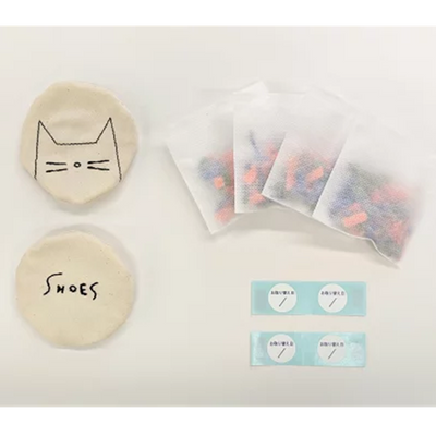 Hashikko Cat and Dog Pattern Upcycled Shoe Deodorizers