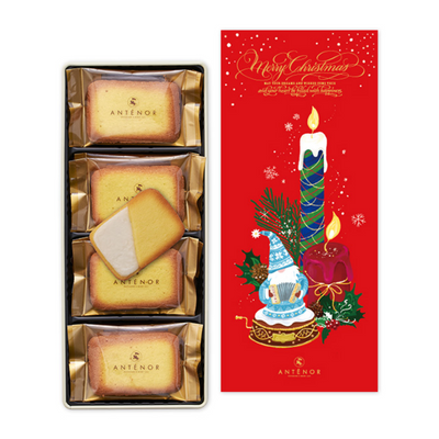 Antenor Langue de chat citron Christmas Lemon Cookies