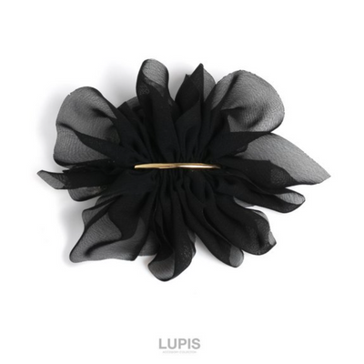 Lupis Gathered Chiffon Hair Clip