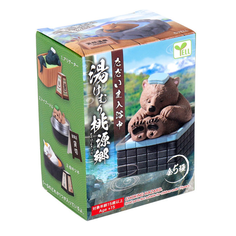 Yell Bathing in a Steamy Shangri-La - Animal Blind Box Figure