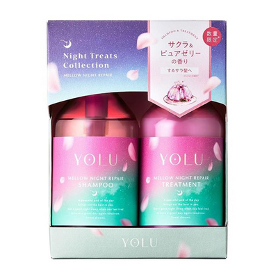 YOLU Gentle Night Repair Shampoo and Conditioner Set