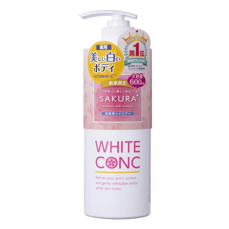 White Conc Medicated Body Shampoo CII Sakura Fragrance / 600mL