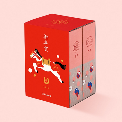 Bankaku Sohonpo Year of the Horse Shrimp Crackers