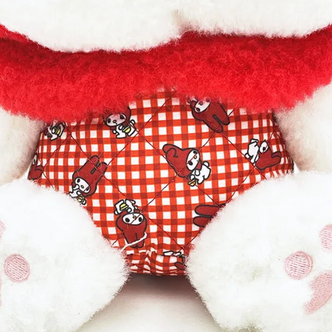 Sanrio My Melody Red Checker Plush