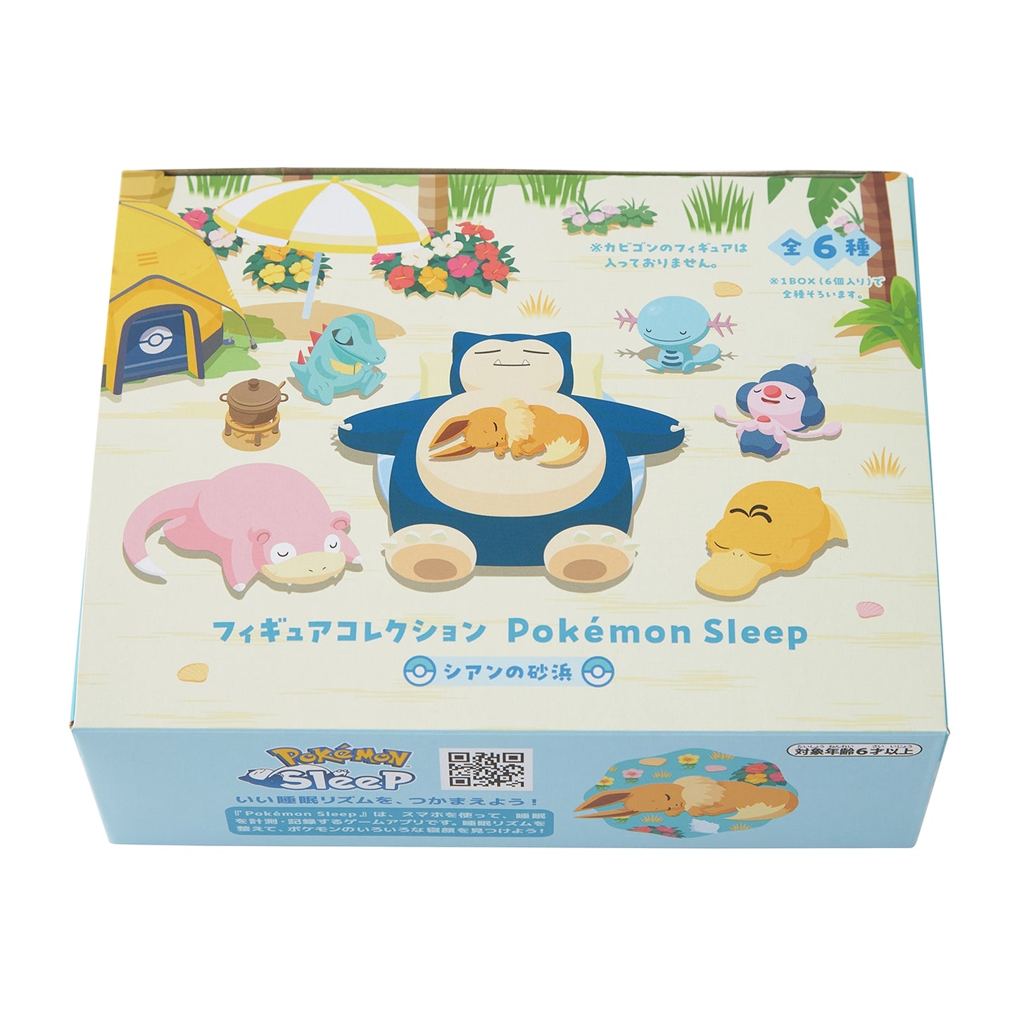 Pokémon Figure Blind Box - Pokémon Sleep "Azure Beach" Series Complete Set